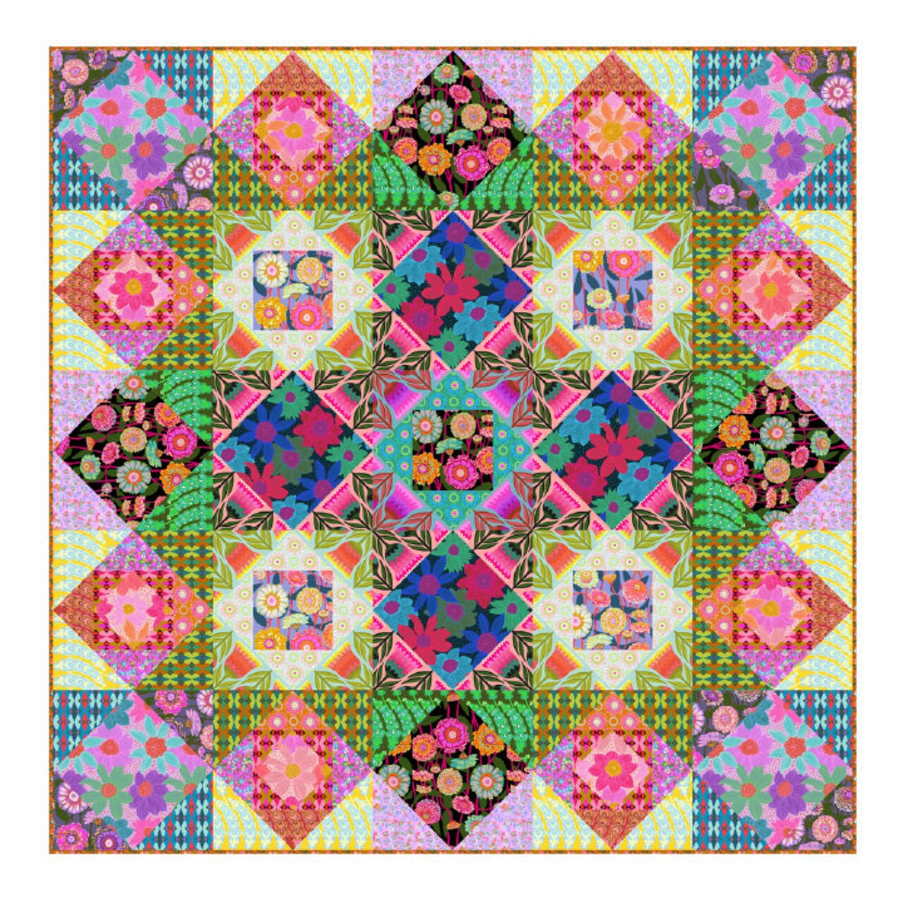 Northcott Fabrics Anna Maria Jumpstart Quilting Pattern PTNAMT042